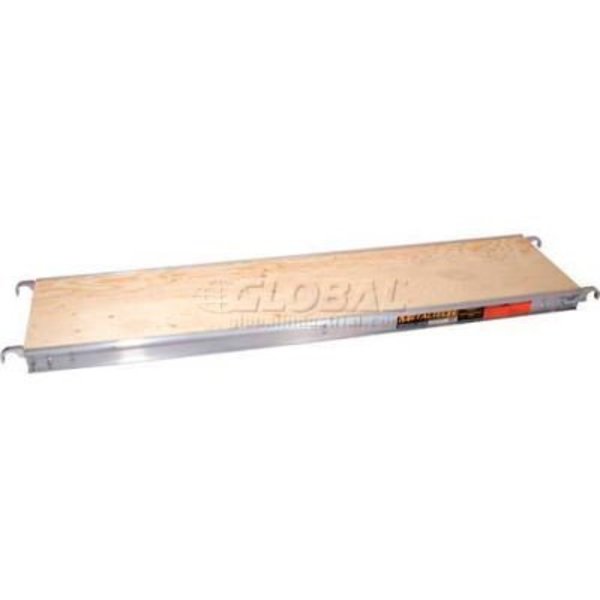 Metaltech-Omega. Metaltech Aluminum Scaffold Platform w/ Wood Deck 7' x 19in - M-MPP719